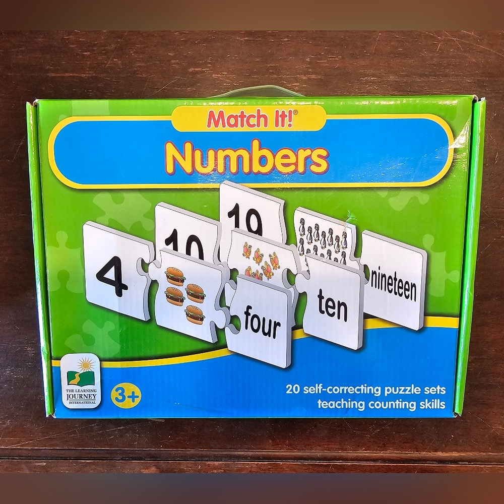 Educational Kids Puzzle and Workbook Set - Picture 4 of 10